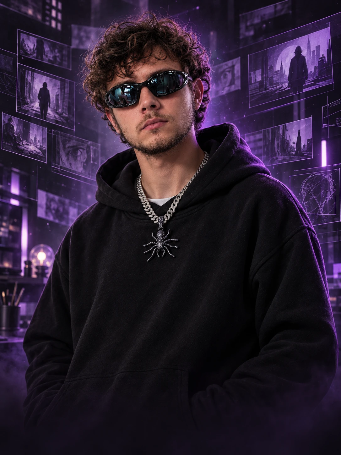 Portrait créatif de Valentin